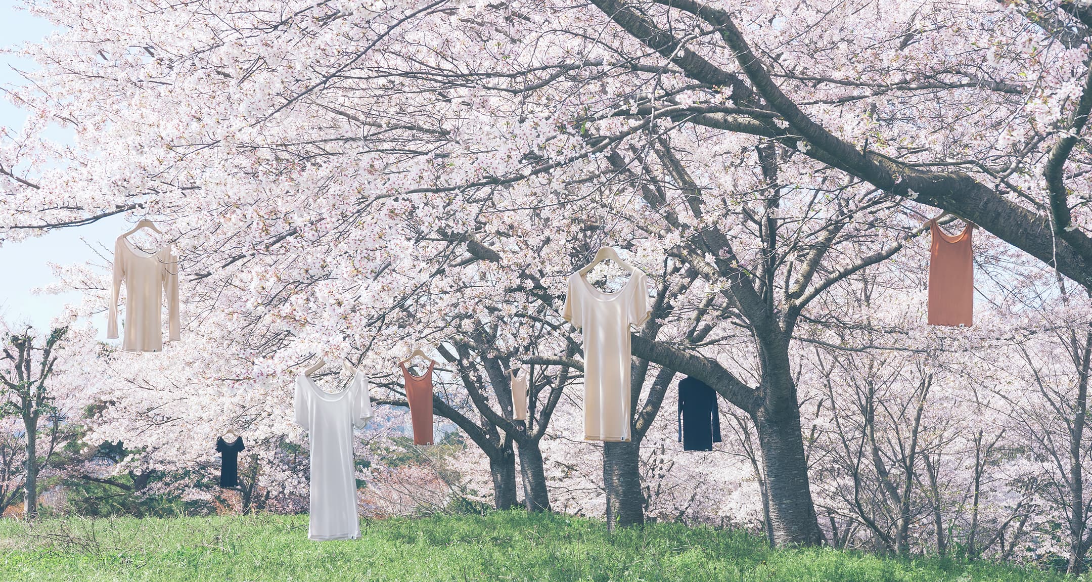 明るい未来に肌着。